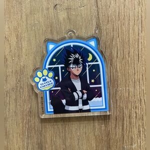 Goodnight Hiei with Cat Acrylic Keychain